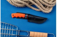 Нож Караколь оранжевый 