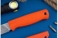 Нож Отус StonWash оранжевый 