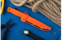 Нож Отус StonWash оранжевый 