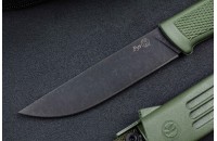 Нож Руз BlackWash олива 