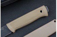 Нож Руз BlackWash песочный 