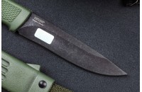 Нож Сова BlackWash олива эластрон 