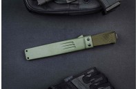 Нож Сова BlackWash олива эластрон 