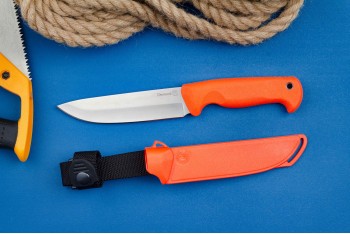 Нож Степной оранжевый Кизляр