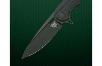 Нож складной А 01 D2 G10 Черный Stonewashed 