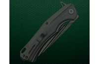 Нож складной А 01 D2 G10 Черный Stonewashed 