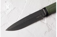 Нож Амур-2 MOLLE олива 