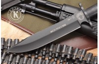 Нож ДВ-2 черный кожа ФСО России 