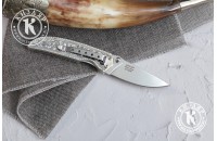 Нож складной Ирбис Х12МФ серебро 