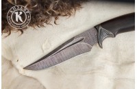 Нож Каспий дамасск художественное литье 