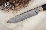 Нож Лайка дамасск художественное литье 