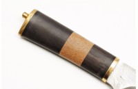 Нож Лунная ночь дамасск наборная рукоять 