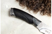 Нож Лунная ночь дамасск художественное литье 