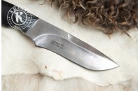 Нож Лунная ночь дамасск художественное литье 