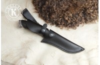 Нож Лунная ночь дамасск художественное литье 