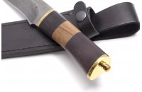 Нож Медведь дамасск наборная рукоять 