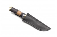 Нож Медведь дамасск наборная рукоять 