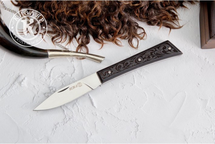 Нож складной НСК 2 резная рукоять 