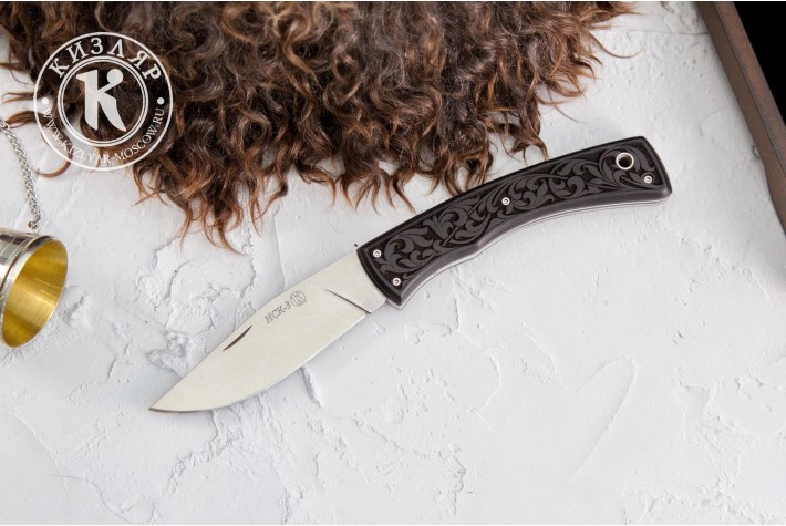 Нож складной НСК 3 резная рукоять 