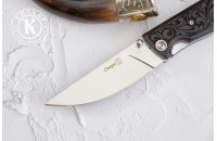 Нож складной НСК Стерх резная рукоять 