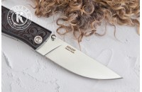 Нож складной НСК Стерх резная рукоять 