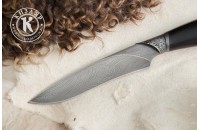 Нож Поинтер дамасск художественное литье 