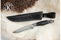 Нож Поинтер дамасск художественное литье 