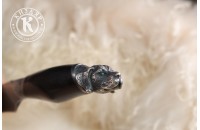 Нож Поинтер дамасск художественное литье 