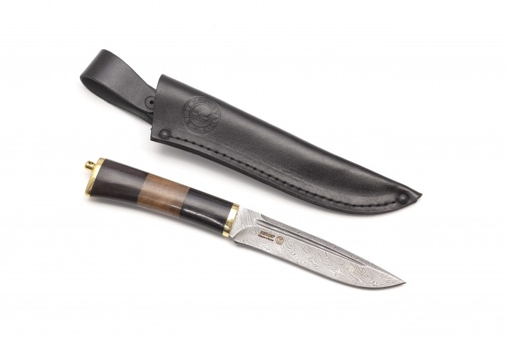 Нож У-7 (Пантера) дамасск граб 