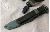 Нож Енот олива 