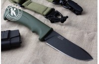 Нож Енот олива 