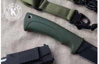 Нож Енот олива 