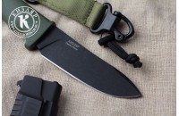 Нож Енот олива 