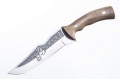 Нож Зодиак AUS-8 художественно-оформленный