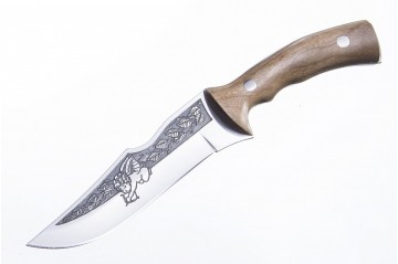 Нож Зодиак AUS-8 художественно-оформленный