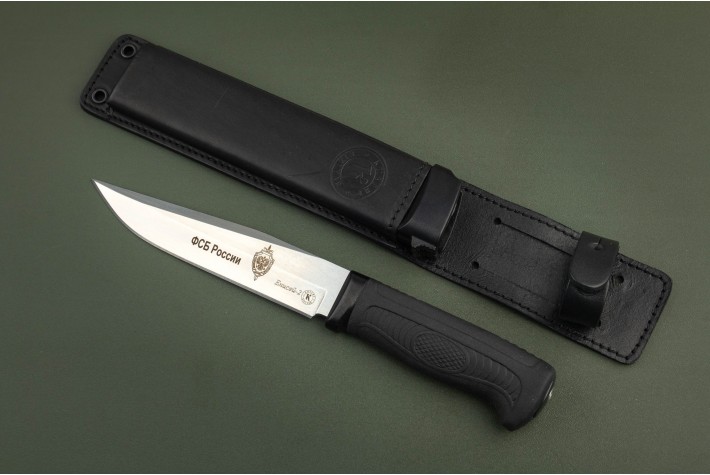 Нож Енисей - с символикой ФСБ 