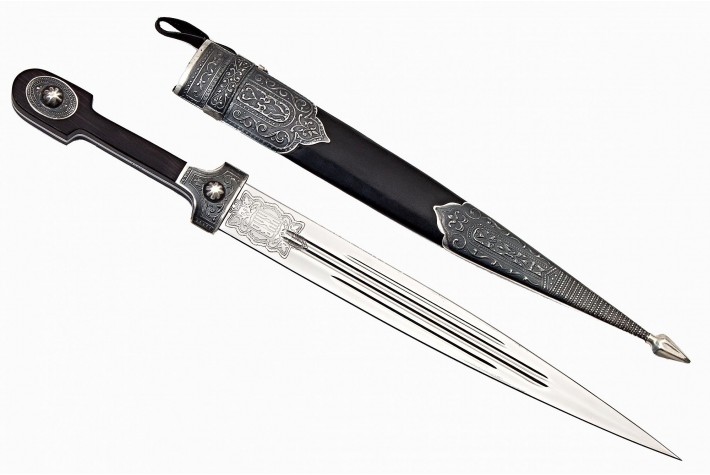 Кинжал ККВ серебро 