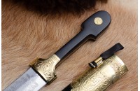 Кинжал ККВ латунь 