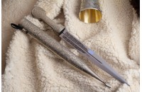 Сувенирный кинжал мельхиор 