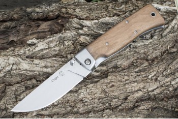 Нож НСК Стерх AUS-8 дерево стальные притины