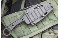 Нож Крот AUS-8 стоунвош черный 