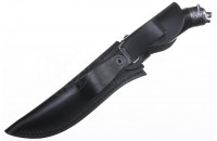 Нож Медведь дамасск художественное литье 