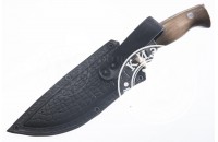 Нож Фазан AUS-8 художественно-оформленный латунь 