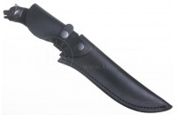 Нож Медведь дамасск художественное литье 