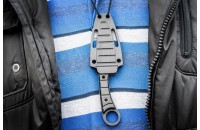 Нож Крот AUS-8 стоунвош черный 