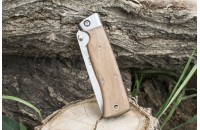 Нож НСК Стерх AUS-8 дерево стальные притины 