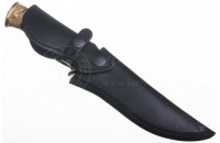 Нож Исма дамасск художественное литье 