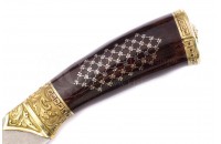 Нож Леопард Х12МФ унцукульская насечка 