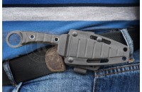 Нож Крот AUS-8 стоунвош черный 