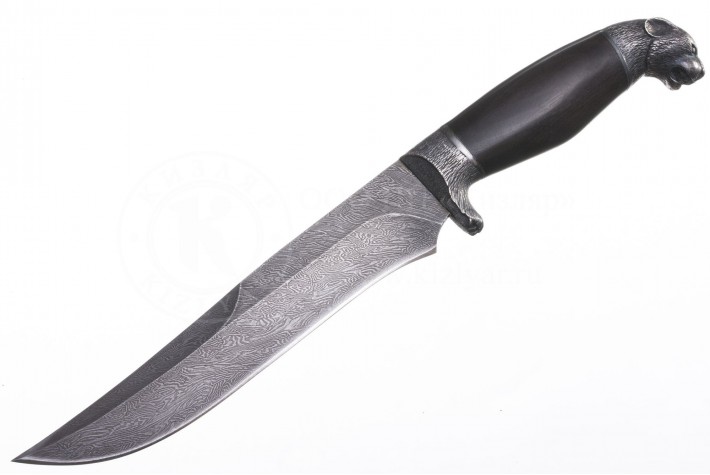 Нож Коготь дамасск художественное литье 